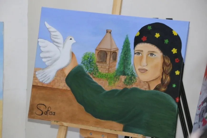 Li Helebê pêşangeha ‘Efrîn di dil de ye’