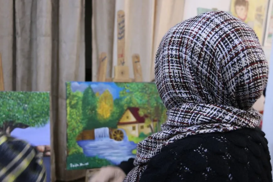 Li Helebê pêşangeha ‘Efrîn di dil de ye’