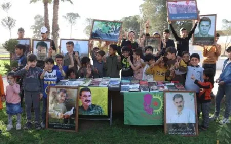 200 pirtûkên Rêber Abdullah Ocalan li Reqayê hatin belavkirin