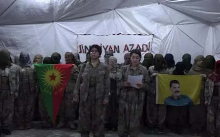 26 jin ên ciwan tevlî refên PKK’ê bûn