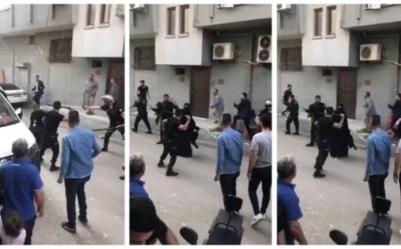 Polîsan li Edenê jinek ducanî derb kir