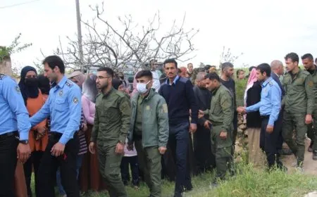 Ji bo şehîd Ehmed Ferec û Essaf El Îsa merasîma sersaxiyê