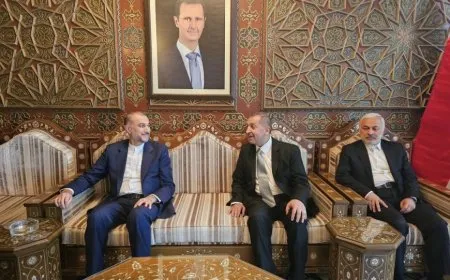 Wezîrê karên derve yê Îranê li Şamê ye