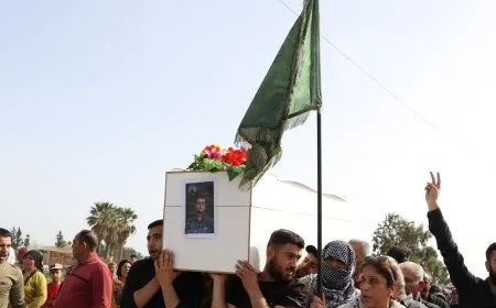 Xelkê Şehbayê şehîdên Basilê pêşwaz kirin
