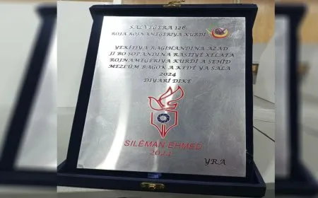 Xelata keda rojnamevaniyê dan Silêman Ehmed