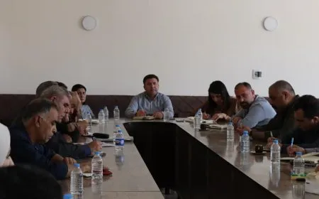 Komîteya awarte ya parastina çandiniyê hat avakirin
