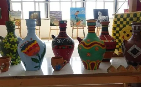 Li Reqayê Pêşangeha Karên Destan hat vekirin