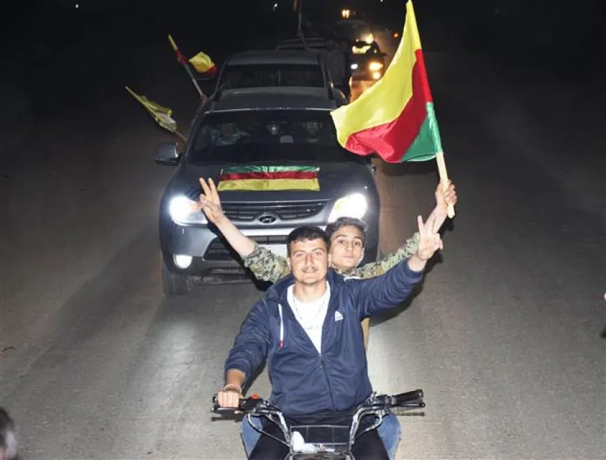 Li Herêma Bakur û Rojhilatê Sûriyeyê pîrozbahiyên serkeftina DEM Partî