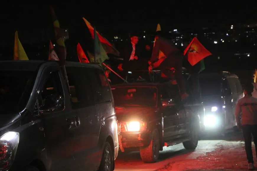 Li Herêma Bakur û Rojhilatê Sûriyeyê pîrozbahiyên serkeftina DEM Partî