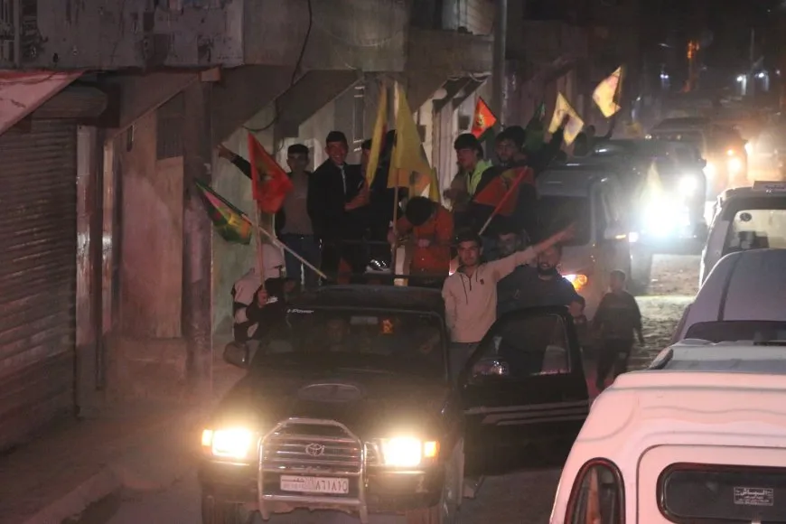 Li Herêma Bakur û Rojhilatê Sûriyeyê pîrozbahiyên serkeftina DEM Partî
