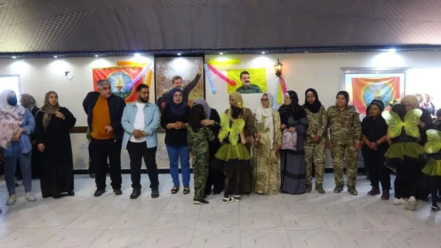 Bi boneya rojbûna Rêber Abdullah Ocalan çalakiyên hunerî