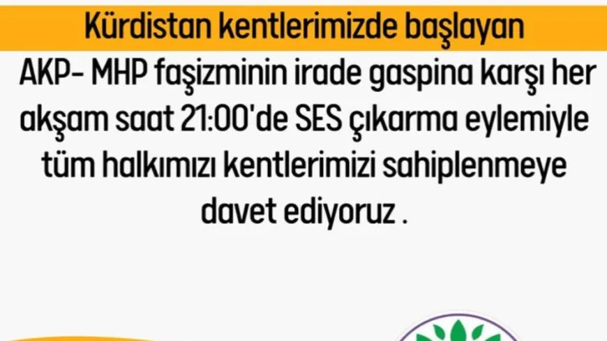 DEM Partiyê bang kir: Darbeya li Wanê bi ˊdengderxistinêˊ protesto bikin