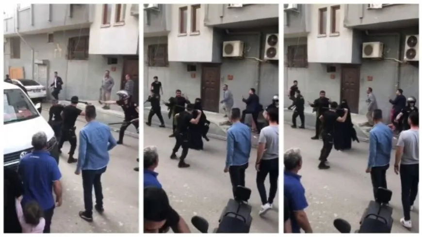 Polîsan li Edenê jinek ducanî derb kir