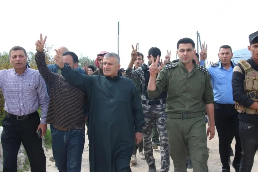 Ji bo şehîd Ehmed Ferec û Essaf El Îsa merasîma sersaxiyê
