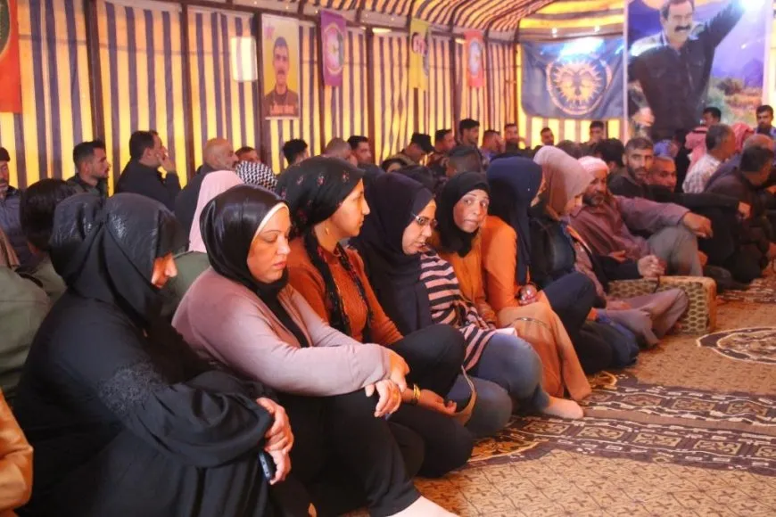 Ji bo şehîd Ehmed Ferec û Essaf El Îsa merasîma sersaxiyê