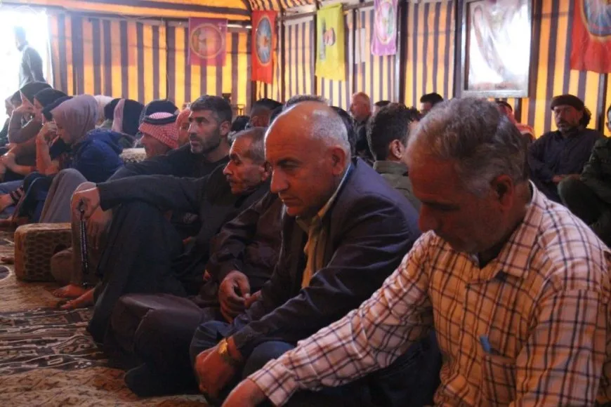 Ji bo şehîd Ehmed Ferec û Essaf El Îsa merasîma sersaxiyê