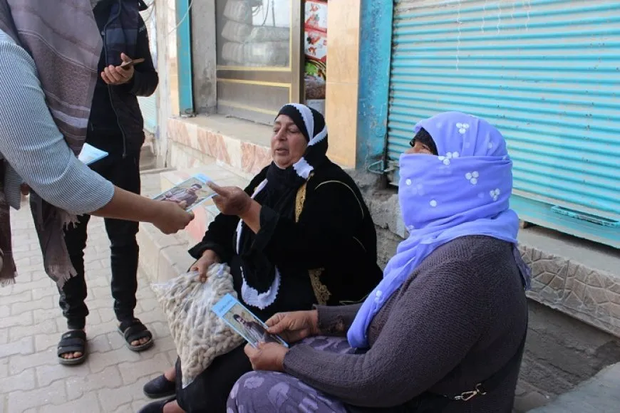 Li Çilaxa belavakirina belavokên li ser jiyana Reber Abdullah Ocalan