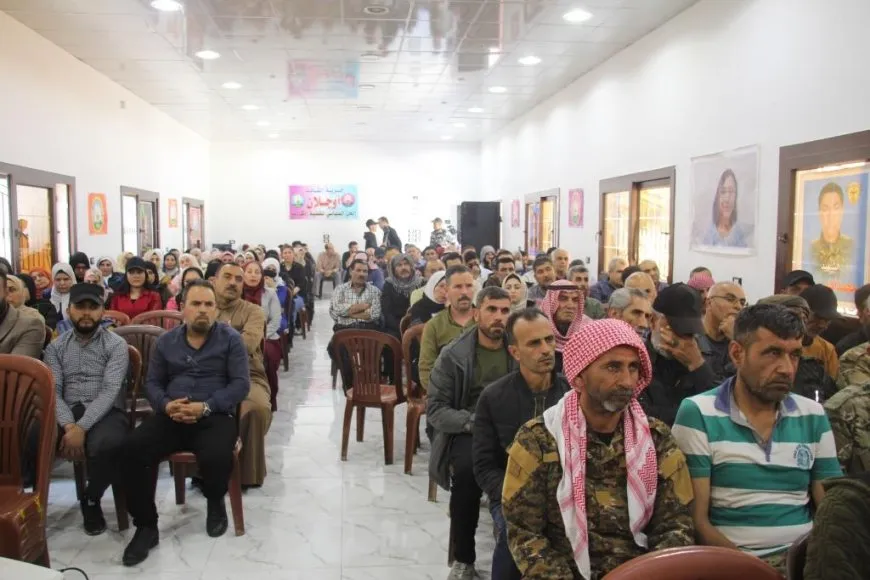Şêniyên Minbicê şehîd Ezîz Ereb bîr anî