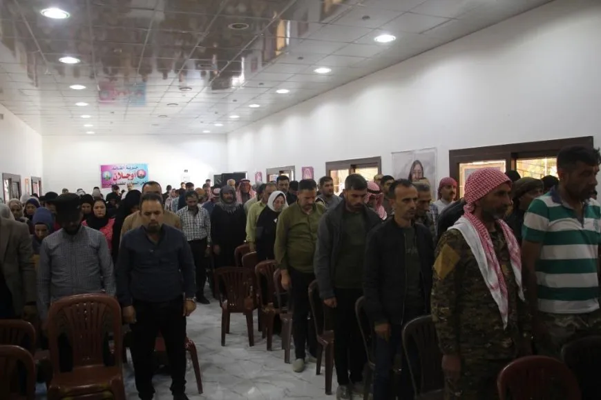 Şêniyên Minbicê şehîd Ezîz Ereb bîr anî
