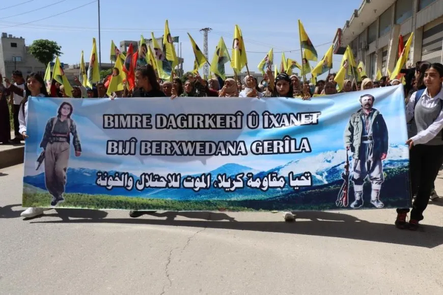 Li 7 navendan meşên destekdayîna gerîla