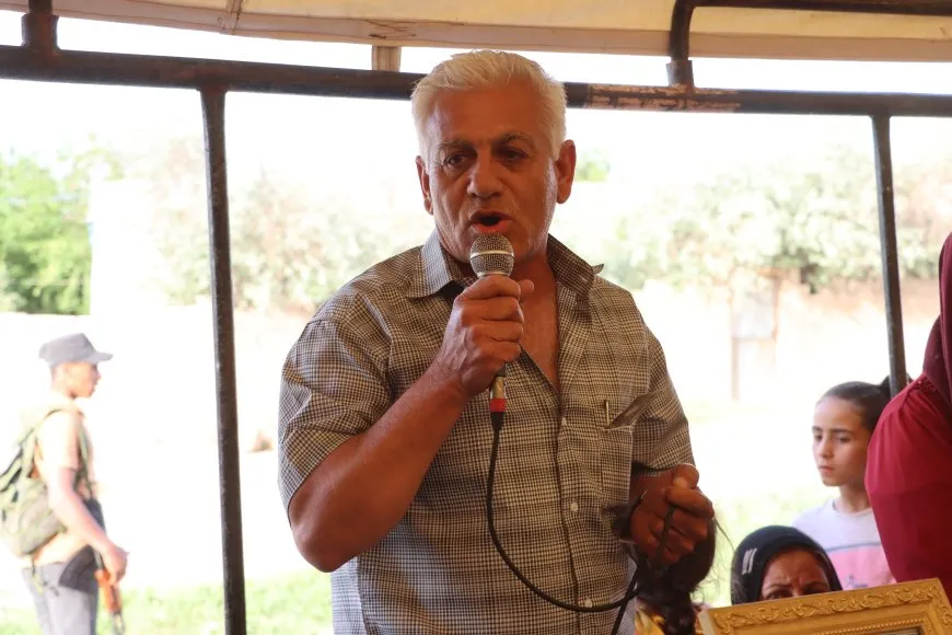 Xelkê Qamişlo sersaxî da malbata şervana YPJˊê Narvîn Hogir