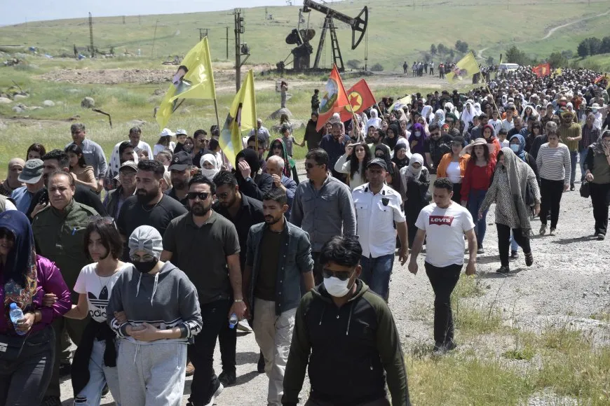 Li çiyayê Qereçoxê bîranîna şehîdan