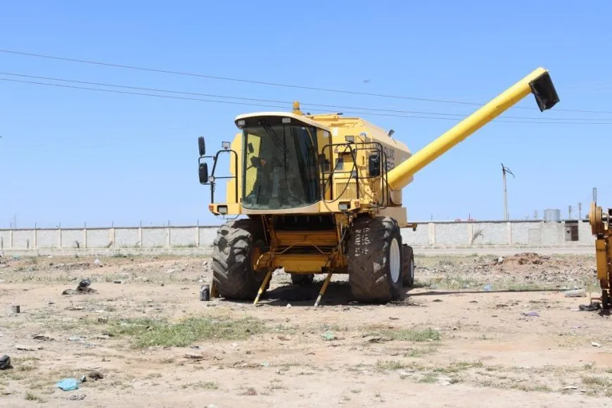 Li Reqayê amadekariyên çinînê û wergirtina genim tên kirin