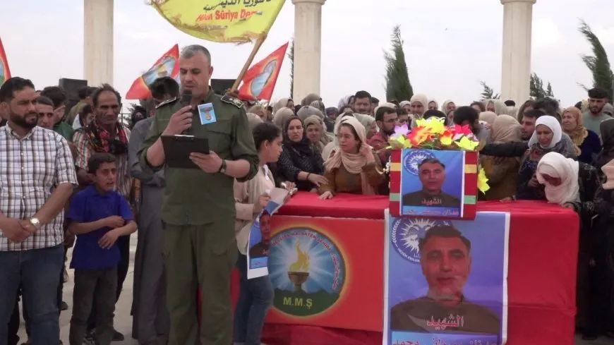 Şêniyên Reqayê şehîd Ednan Mihemed oxir kir