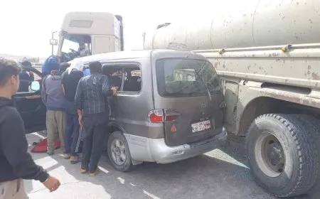 Di qezaya li ser rêya Hesekê-Qamişlo de 5 welatî birîndar bûn