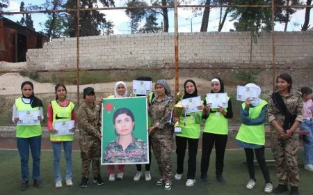 Turnuvaya futbolê ya şehîd Sara ya Minbicê bi dawî bû