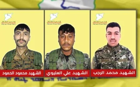 QSD’ê nasnameyên 3 şehîdan aşkera kirin