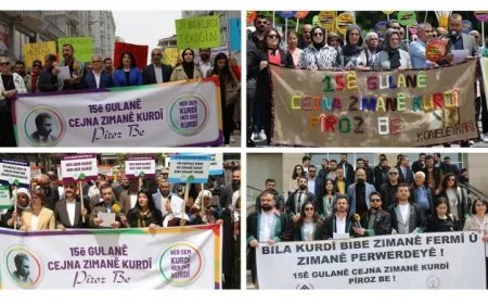 Li bakurê Kurdistan û Tirkiyê meşin Cejna Zimanê Kurdî 
