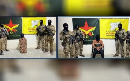 2 serçeteyên DAIŞ`ê hatin girtin