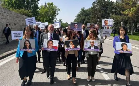 Parlamenterên DEM Partiyê heta Wezareta Dadê meşiyan