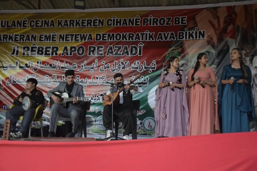 Li kantona Cizîrê pîrozbahiyên 1ˊê Gulanê