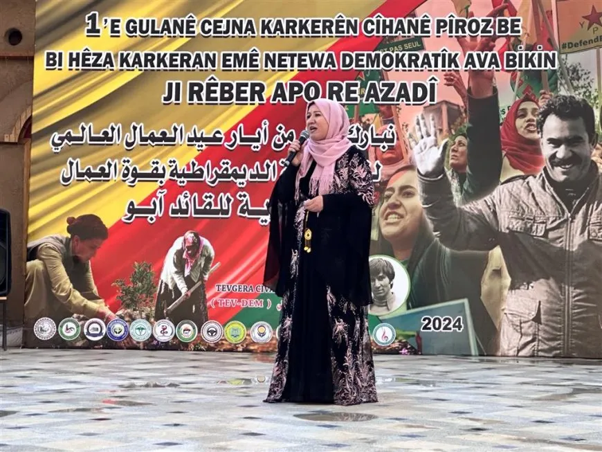 Li kantona Cizîrê pîrozbahiyên 1ˊê Gulanê