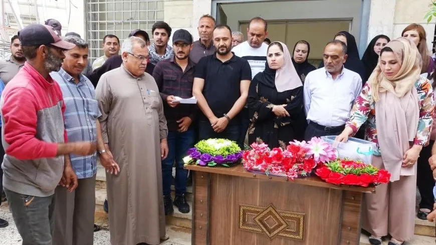 Bi boneya 1`ê Gulanê karkerên paqijiyê li Eyn Îsayê hatin xelatkirin