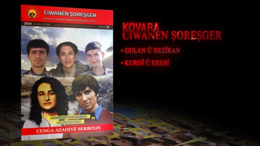 Kovara Ciwanên Şoreşger bi hejmara xwe ya 25ˊan derket