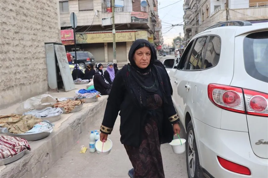 Bazara şîr, mast û penîrê gundan