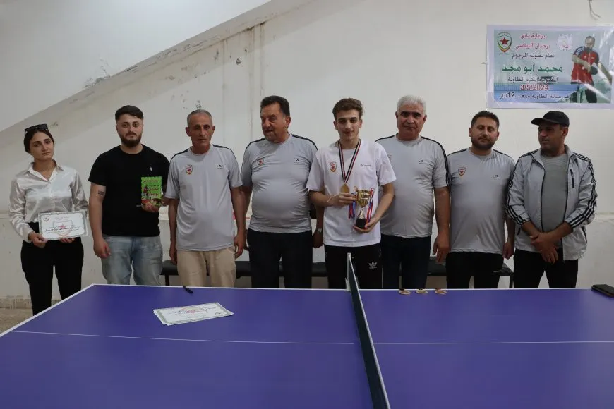 Li Qamişlo Turnuvaya Pinpongê 