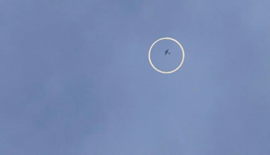 Un dron sobrevuela el campamento de Mexmûr