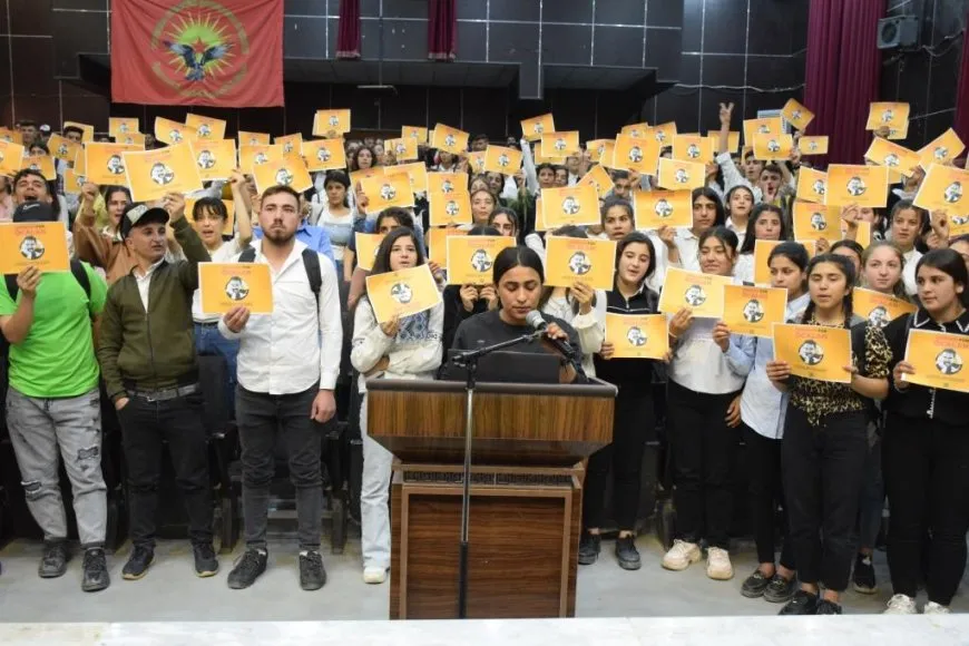 Ciwanan têkildarî azadiya Rêber Abdullah Ocalan konferansek li dar xist