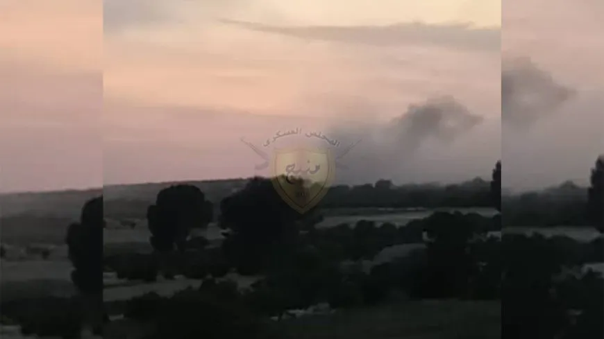 Los ocupantes turcos bombardean una aldea en Manbij
