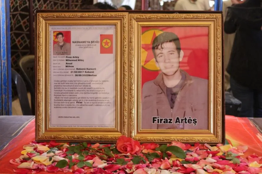 Sersaxî ji malbata şehîd Fîraz Artêş re hat xwestin