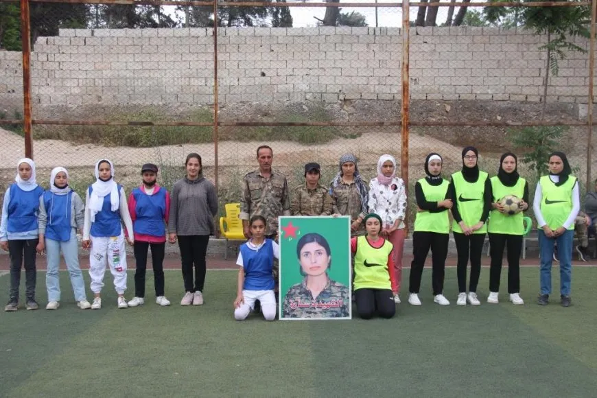 Turnuvaya futbolê ya şehîd Sara ya Minbicê bi dawî bû