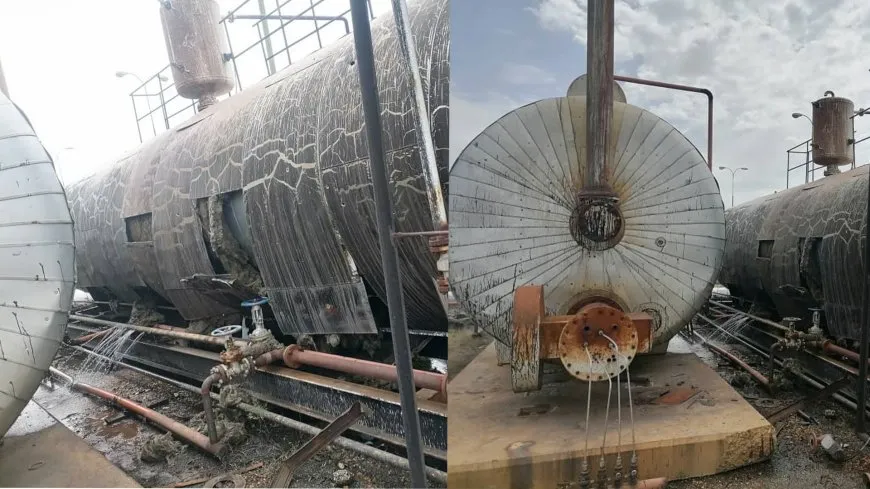 Dewleta Tirk stasyona petrolê bombebaran kir