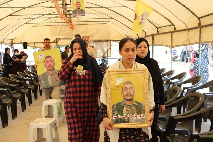 Şêniyên Qamişloyê sersaxî da malbata şehîd Mezlûm Qamişlî