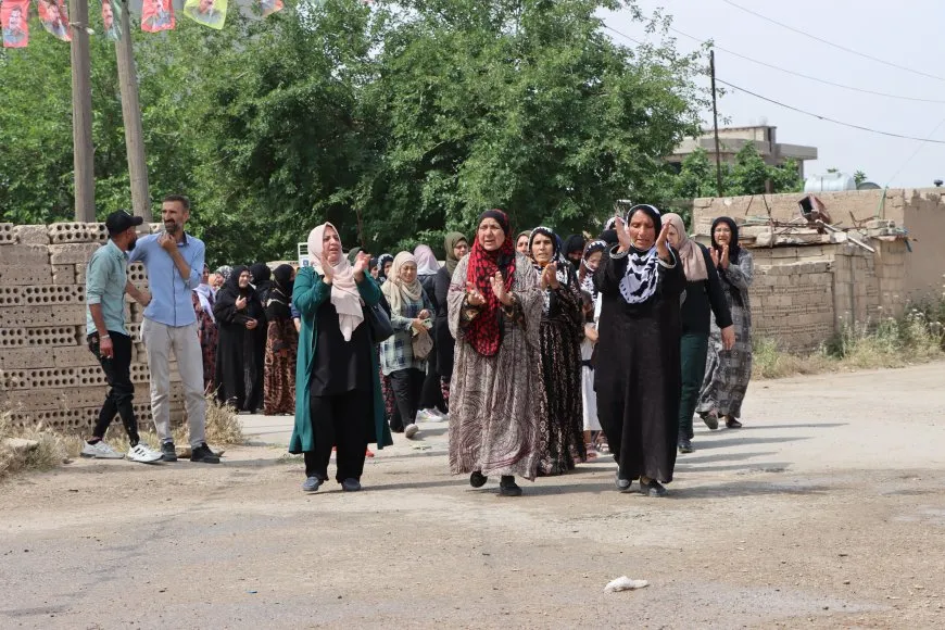 Şêniyên Qamişloyê sersaxî da malbata şehîd Mezlûm Qamişlî