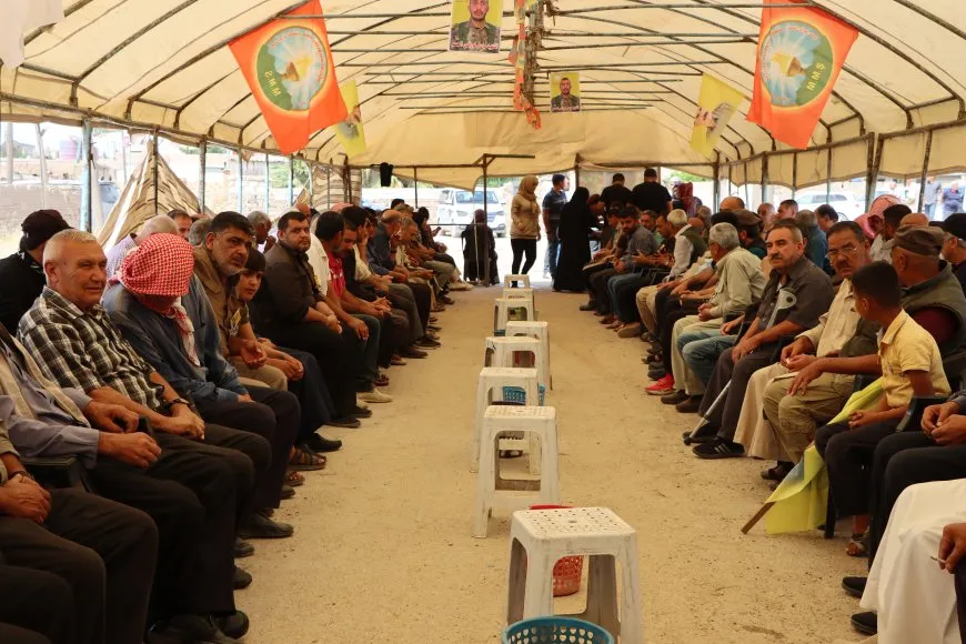 Şêniyên Qamişloyê sersaxî da malbata şehîd Mezlûm Qamişlî