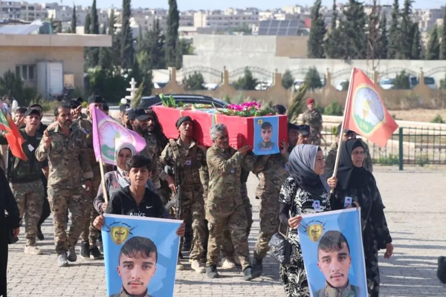 Şehîd Şerîf El Şerîf li Minbicê hat veşartin